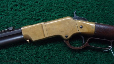 VERY RARE HENRY RIFLE WITH INCREDIBLY SCARCE ROUND TOP CONFIGURATION - Image 2 of 18