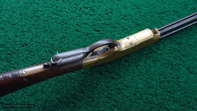 VERY RARE HENRY RIFLE WITH INCREDIBLY SCARCE ROUND TOP CONFIGURATION - Image 3 of 18