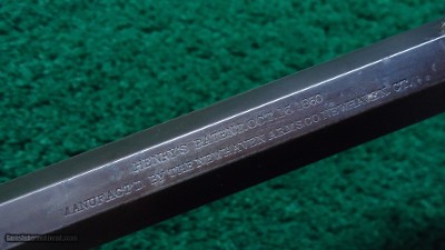 VERY WELL PROFESSIONALLY MADE REPRODUCTION HENRY RIFLE - Image 6 of 20