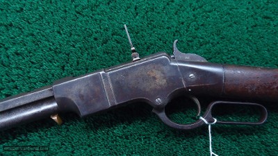 VERY RARE HENRY MANUFACTURED IRON FRAME RIFLE IN CALIBER 44 RF - Image 2 of 21