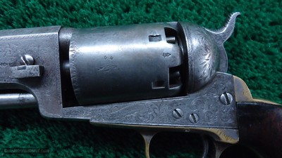RARE FACTORY ENGRAVED HARTFORD-ENGLISH THIRD MODEL DRAGOON - Image 8 of 23