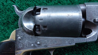 RARE FACTORY ENGRAVED HARTFORD-ENGLISH THIRD MODEL DRAGOON - Image 6 of 23