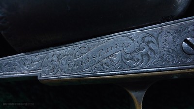RARE FACTORY ENGRAVED HARTFORD-ENGLISH THIRD MODEL DRAGOON - Image 9 of 23