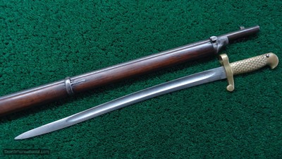 *Sale Pending* - CITIZENS GUARD OF HAWAII WINCHESTER MODEL 1876 MUSKET WITH SABER BAYONET - Image 7 of 23