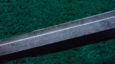 WINCHESTER 1ST MODEL 1873 RIFLE WITH 28 INCH BARREL - Image 6 of 22