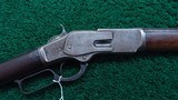 WINCHESTER 1ST MODEL 1873 RIFLE WITH 28 INCH BARREL - 1 of 22
