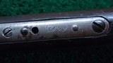 WINCHESTER 1ST MODEL 1873 RIFLE WITH 28 INCH BARREL - 14 of 22