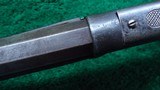 FACTORY ENGRAVED DELUXE 2ND MODEL 1873 WINCHESTER RIFLE - 6 of 19
