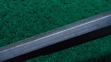 RARE WINCHESTER MODEL 1873 EXTRA HEAVY BARREL RIFLE IN CALIBER 44 WCF - 12 of 23