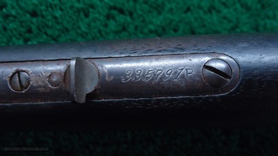 RARE WINCHESTER MODEL 1873 EXTRA HEAVY BARREL RIFLE IN CALIBER 44 WCF - Image 16 of 23