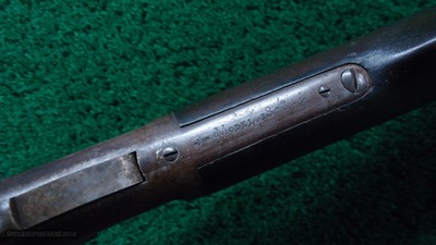 RARE WINCHESTER MODEL 1873 EXTRA HEAVY BARREL RIFLE IN CALIBER 44 WCF - Image 8 of 23