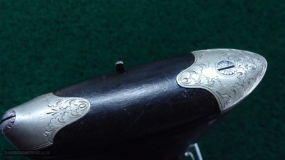 VERY NICE ENGRAVED GERMAN PERCUSSION DOUBLE RIFLE BY MORGENROTH - Image 22 of 25