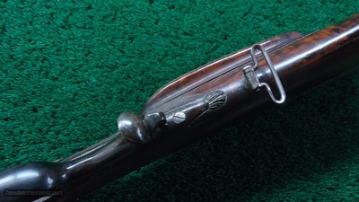VERY NICE ENGRAVED GERMAN PERCUSSION DOUBLE RIFLE BY MORGENROTH - Image 11 of 25