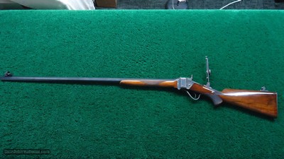 FANTASTIC SHARPS 1874 No. 1 CREEDMOOR SINGLE SHOT RIFLE CHAMBERED IN 44-90 Bottleneck - Image 24 of 25