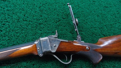 FANTASTIC SHARPS 1874 No. 1 CREEDMOOR SINGLE SHOT RIFLE CHAMBERED IN 44-90 Bottleneck - Image 2 of 25
