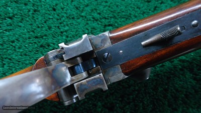 FANTASTIC SHARPS 1874 No. 1 CREEDMOOR SINGLE SHOT RIFLE CHAMBERED IN 44-90 Bottleneck - Image 11 of 25