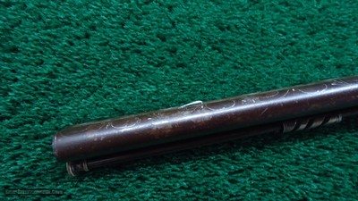 ENGRAVED GERMAN DOUBLE BARREL PERCUSSION SHOTGUN - Image 19 of 25