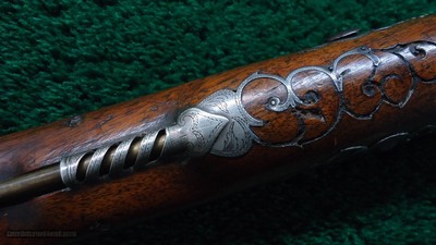 ENGRAVED GERMAN DOUBLE BARREL PERCUSSION SHOTGUN - Image 12 of 25