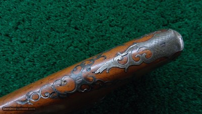 ENGRAVED GERMAN DOUBLE BARREL PERCUSSION SHOTGUN - Image 20 of 25