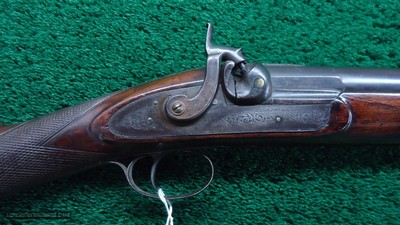 LARGE BORE BLAKEMORE & SON “MARKET HUNTER” PERCUSSION FOWLING PIECE