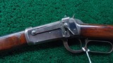 WINCHESTER MODEL 1894 RIFLE WITH PENCIL BARREL IN 30 WCF - 2 of 24