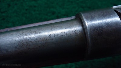 VERY RARE WINCHESTER HIGH WALL MUSKET IN 40-60 M CALIBER - Image 6 of 21