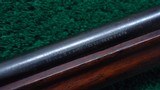 LO-WALL WINDER MUSKET IN SCARCE 25-20 WCF CALIBER - 12 of 20