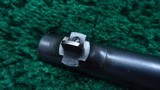 SPORTERIZED WINCHESTER LOW WALL MODEL 1885 WINDER MUSKET IN 22 SHORT - 14 of 23