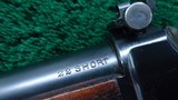 SPORTERIZED WINCHESTER LOW WALL MODEL 1885 WINDER MUSKET IN 22 SHORT - 6 of 23