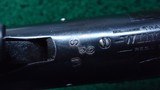 SPORTERIZED WINCHESTER LOW WALL MODEL 1885 WINDER MUSKET IN 22 SHORT - 10 of 23