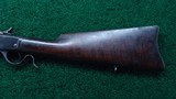 SPORTERIZED WINCHESTER LOW WALL MODEL 1885 WINDER MUSKET IN 22 SHORT - 19 of 23