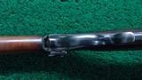 SPORTERIZED WINCHESTER LOW WALL MODEL 1885 WINDER MUSKET IN 22 SHORT - 11 of 23