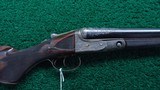 VERY RARE A GRADE PARKER HAMMERLESS SHOTGUN