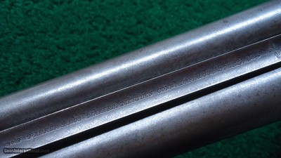 VERY RARE PARKER DOUBLE BARREL HAMMER 10 GAUGE SHOTGUN GRADE 6 (A GRADE) - Image 6 of 25
