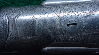 VERY RARE PARKER DOUBLE BARREL HAMMER 10 GAUGE SHOTGUN GRADE 6 (A GRADE) - Image 9 of 25