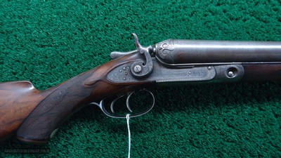 VERY RARE PARKER DOUBLE BARREL HAMMER 10 GAUGE SHOTGUN GRADE 6 (A GRADE)