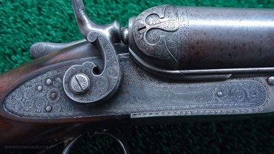 VERY RARE PARKER DOUBLE BARREL HAMMER 10 GAUGE SHOTGUN GRADE 6 (A GRADE) - Image 8 of 25