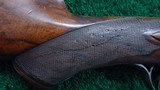 VERY RARE PARKER DOUBLE BARREL HAMMER 10 GAUGE SHOTGUN GRADE 6 (A GRADE) - 16 of 25