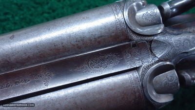VERY RARE PARKER DOUBLE BARREL HAMMER 10 GAUGE SHOTGUN GRADE 6 (A GRADE) - Image 14 of 25