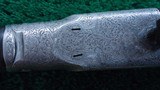 VERY SCARCE PARKER AAHE GRADE 7 SHOTGUN IN 28 GAUGE WITH 26 INCH BARRELS - 9 of 25