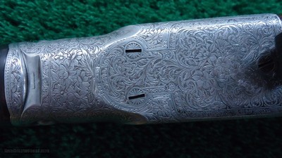 VERY SCARCE PARKER AAHE GRADE 7 SHOTGUN IN 28 GAUGE WITH 26 INCH BARRELS - Image 7 of 25