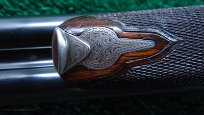 VERY SCARCE PARKER AAHE GRADE 7 SHOTGUN IN 28 GAUGE WITH 26 INCH BARRELS - Image 14 of 25