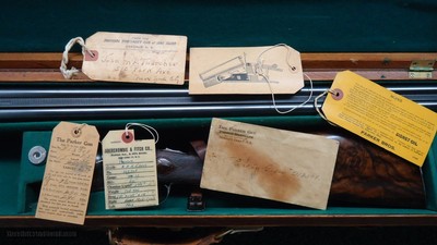 BEAUTIFUL PARKER AAHE 12 GAUGE SxS SHOTGUN - Image 24 of 25