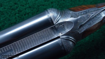 BEAUTIFUL PARKER AAHE 12 GAUGE SxS SHOTGUN - Image 13 of 25