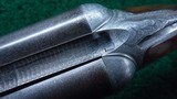 CASED PARKER AH GRADE 10 GAUGE SHOTGUN 2-BARREL SET - 13 of 25