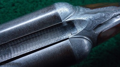 CASED PARKER AH GRADE 10 GAUGE SHOTGUN 2-BARREL SET - Image 13 of 25