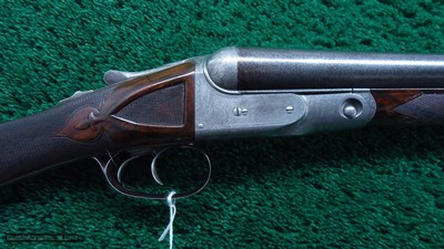 CASED PARKER AH GRADE 10 GAUGE SHOTGUN 2-BARREL SET