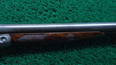 CASED PARKER AH GRADE 10 GAUGE SHOTGUN 2-BARREL SET - Image 5 of 25
