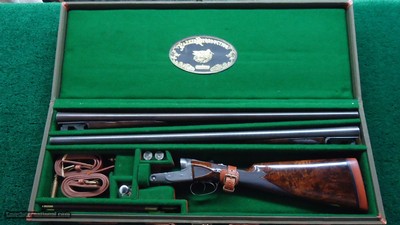 CASED PARKER AH GRADE 10 GAUGE SHOTGUN 2-BARREL SET - Image 24 of 25