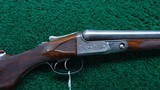 PARKER BHE SIDE BY SIDE DOUBLE BARREL 12 GAUGE SHOTGUN